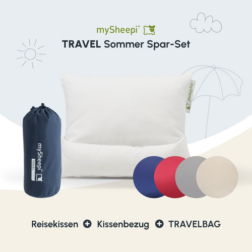 TRAVEL Kissen Sommer Spar-Set